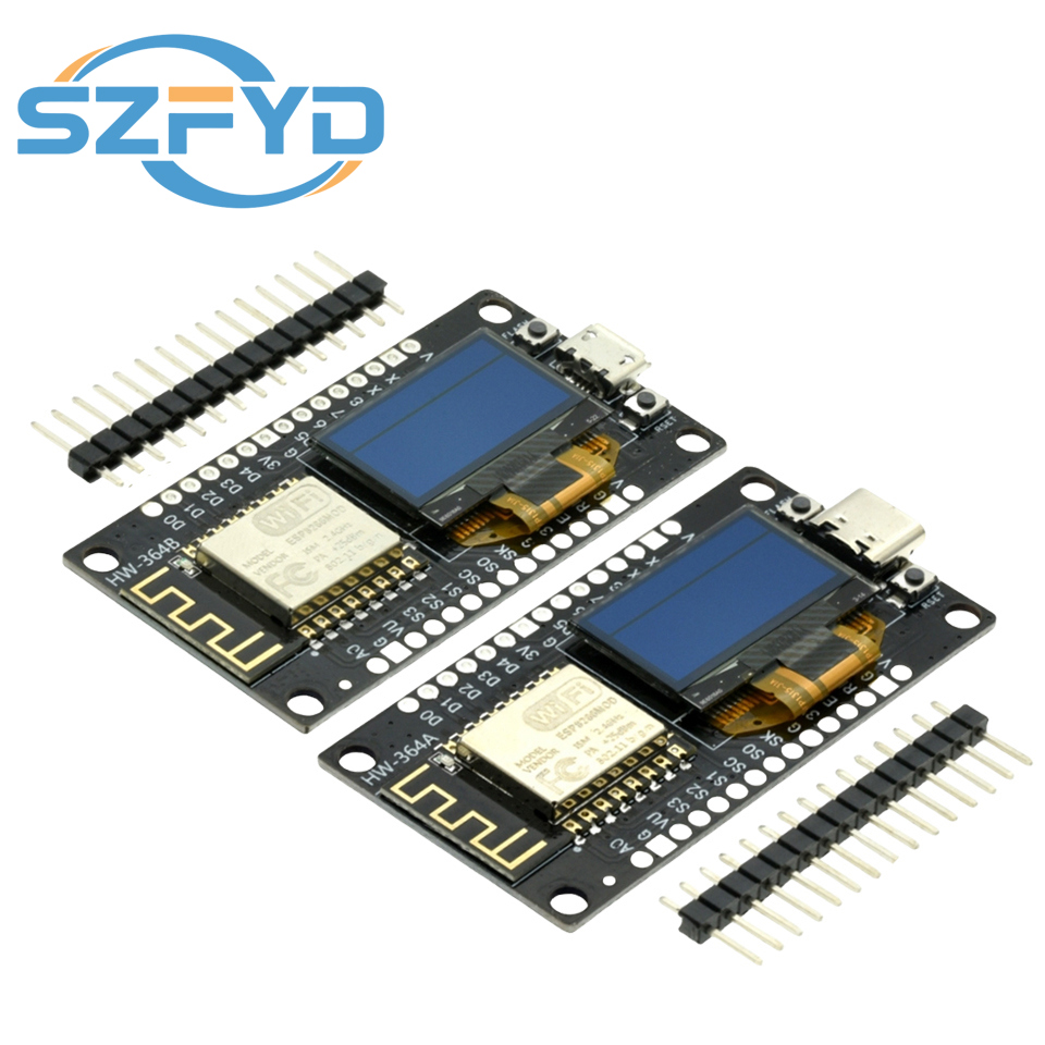 Esp8266 Nodemcu Board - Płytka rozwojowa NodeMCU ESP8266 z 0,96-calowym