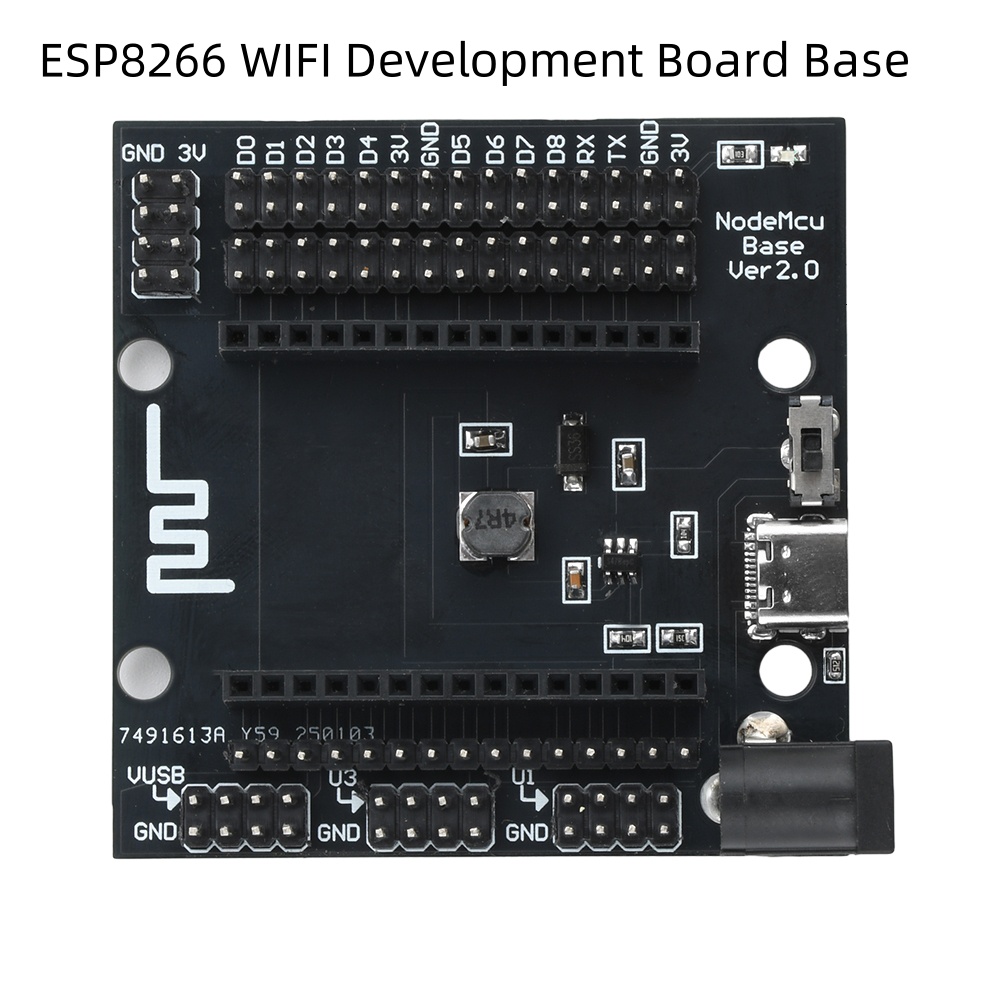 Esp8266 Nodemcu Board - Płytka bazowa NodeMcu ESP8266 do testowania