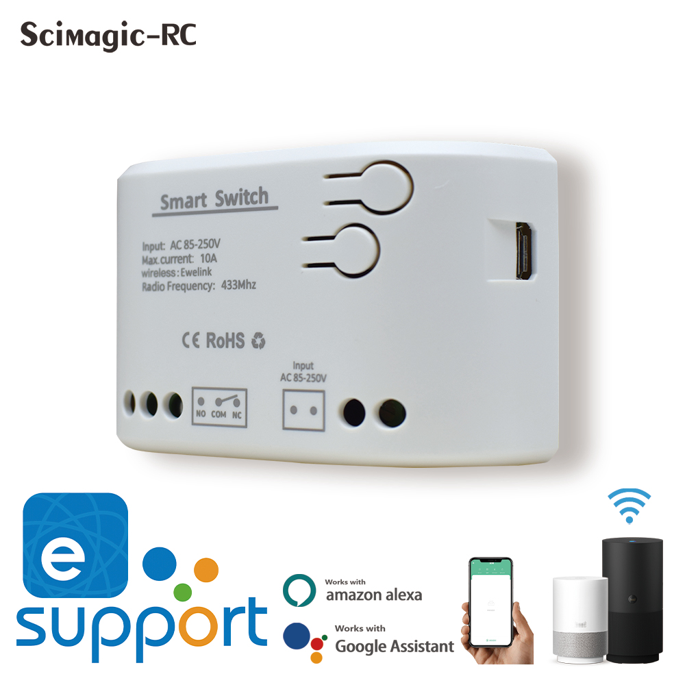 433Mhz Receiver Module - Moduł przekaźnikowy EWELINK Wifi Smart Relay