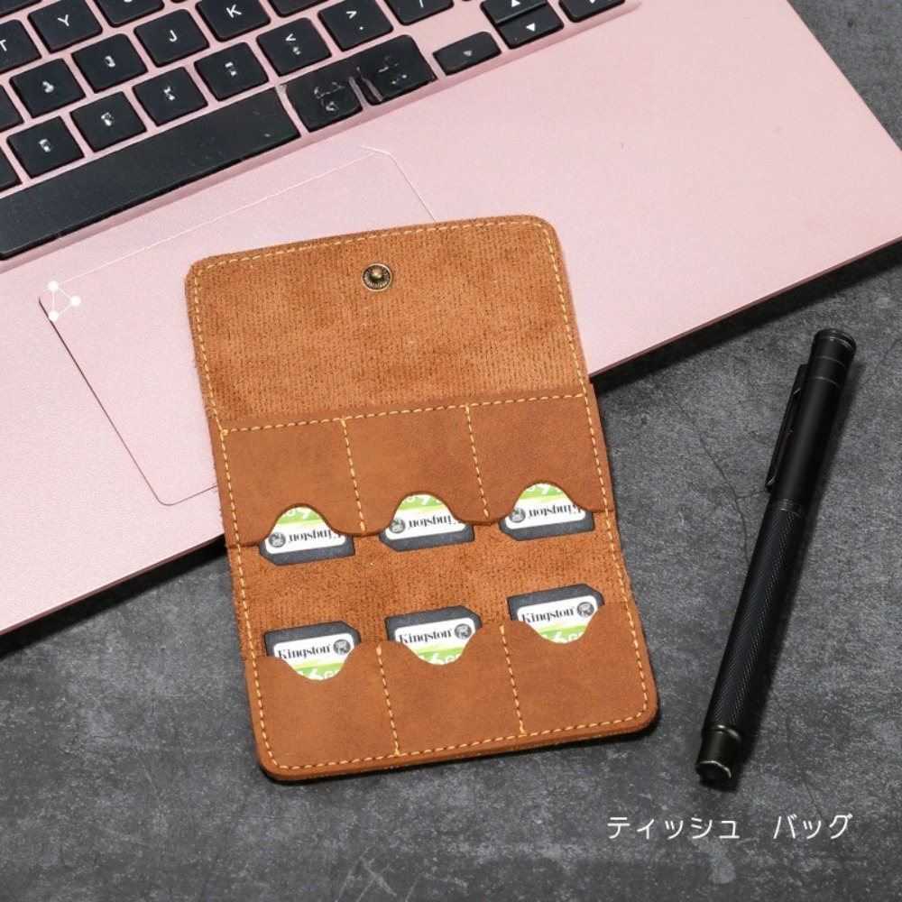 Home Assistant Sd - Etui na karty pamięci ze skóry