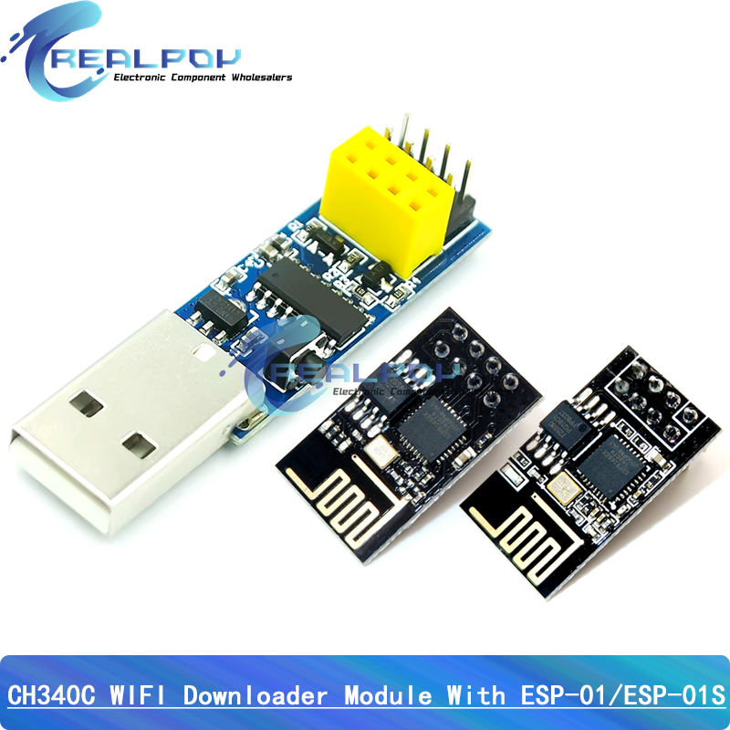 Esp8266 Nodemcu Board - CH340C USB ESP8266 ESP01 ESP01S Prog