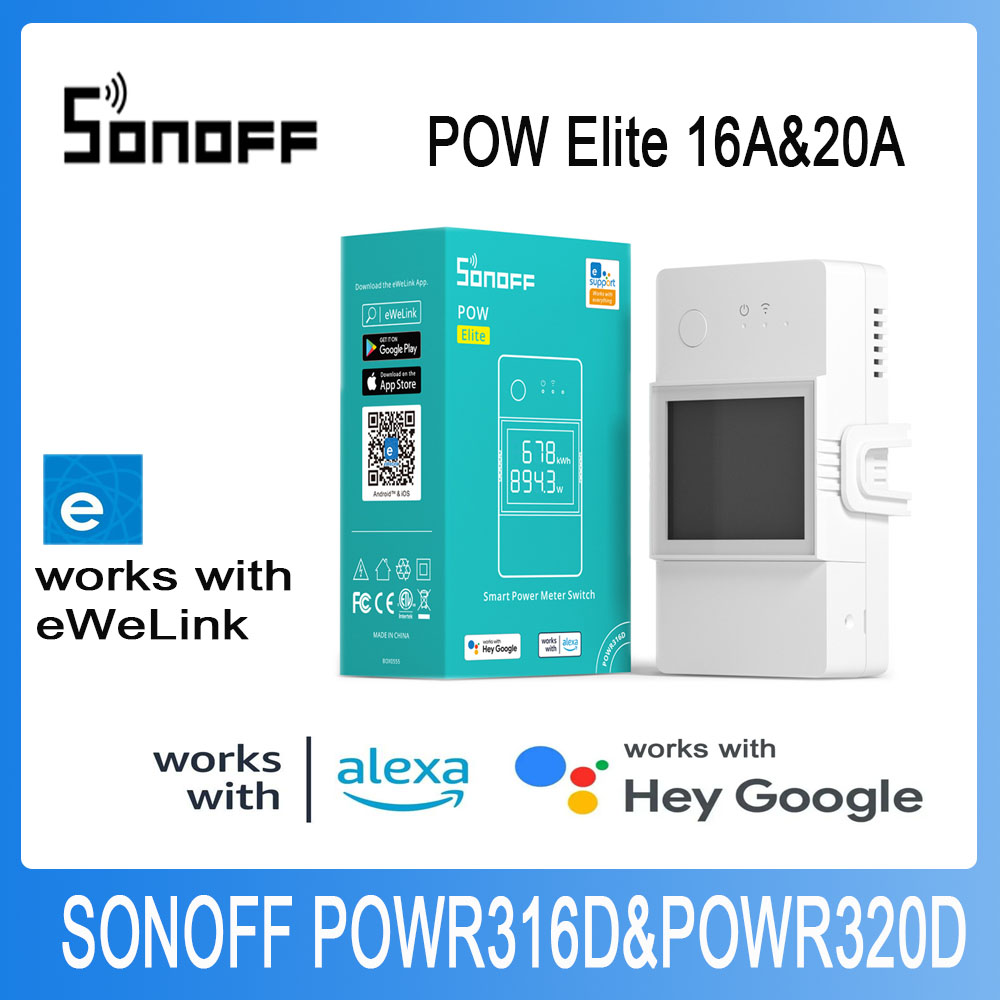 Sonoff Basic Switch - SONOFF Pow Elite Miernik mocy Wifi
