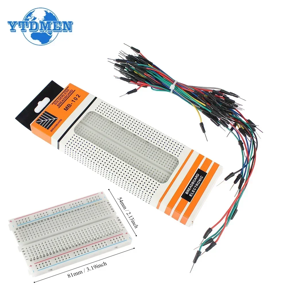 Esp8266 Nodemcu Board - MB-102 Breadboard 400 830 punktów bez