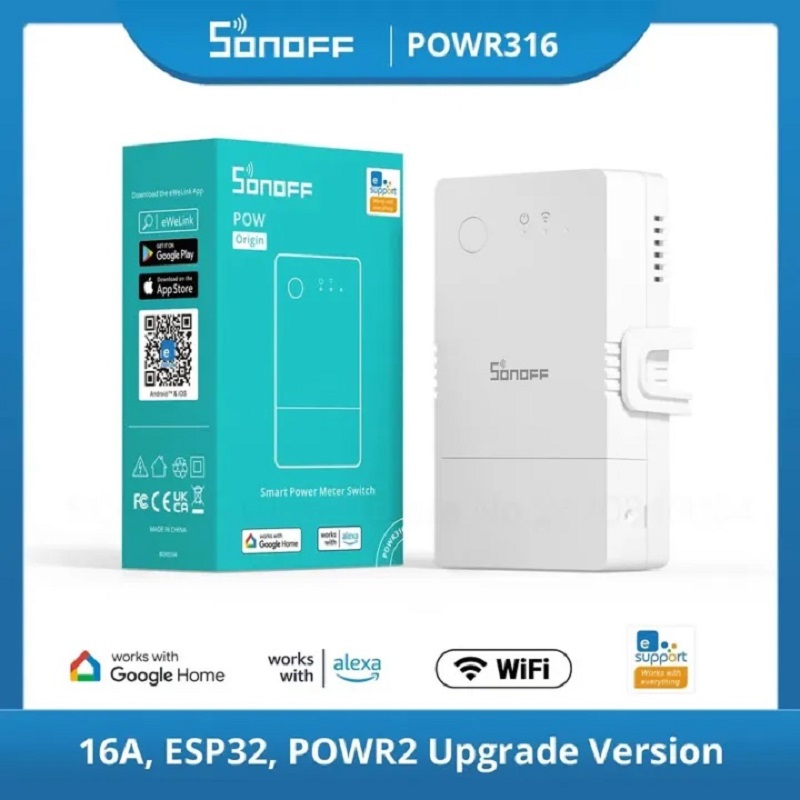 Sonoff Basic Switch - SONOFF POW Origin Powr316 Inteligentny przełącznik
