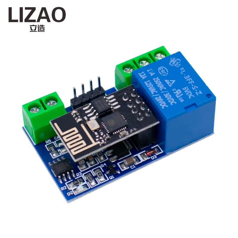 Iot Diy Home Automation - Moduł przekaźnikowy WiFi IoT LIZAO ESP8266