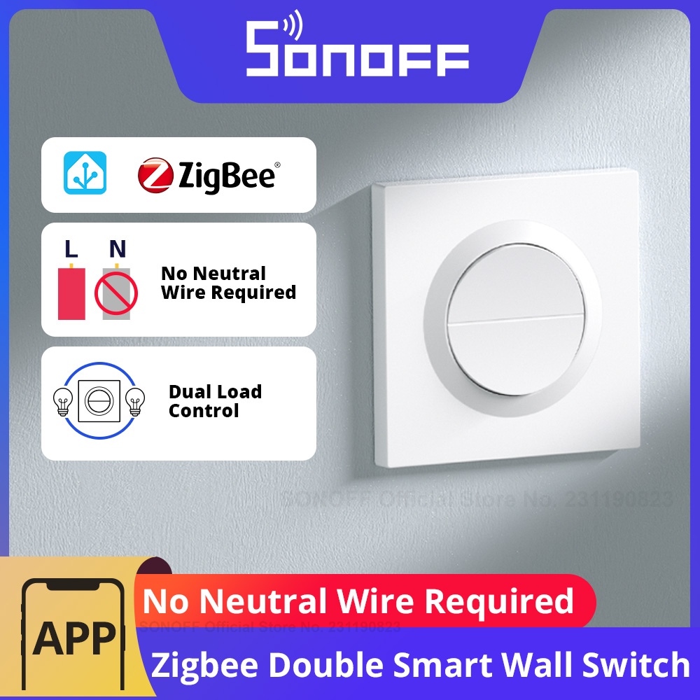 Sonoff Basic Switch - SONOFF Orb-ZBW2L Zigbee 2-kanałowy inteligentny włącznik