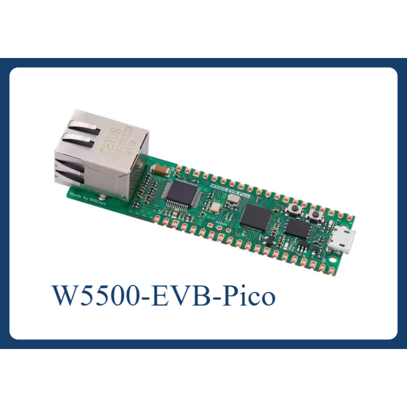 Ethernet Module W5500 - Płytka rozwojowa W5500-EVB-Pico WIZNET