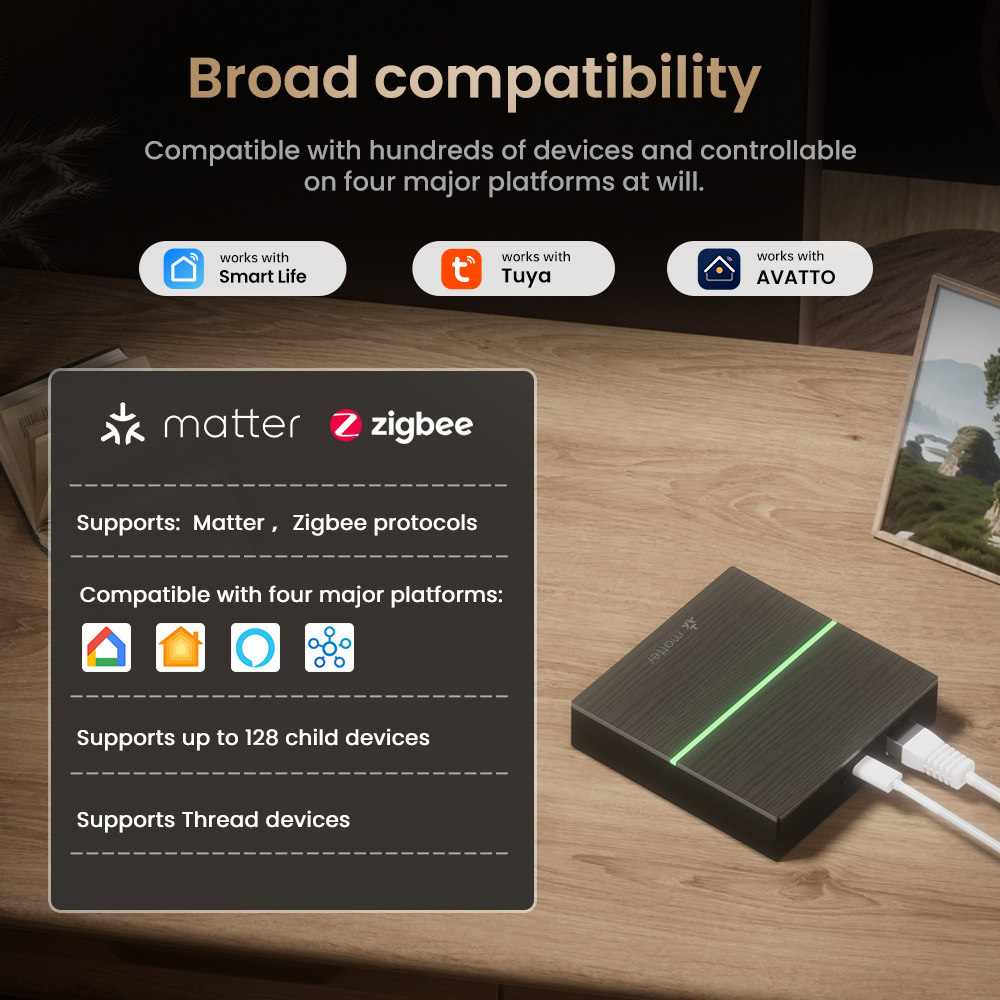 AVATTO Matter Inteligentna Prz – Matter Hub Thread recenzja i cena