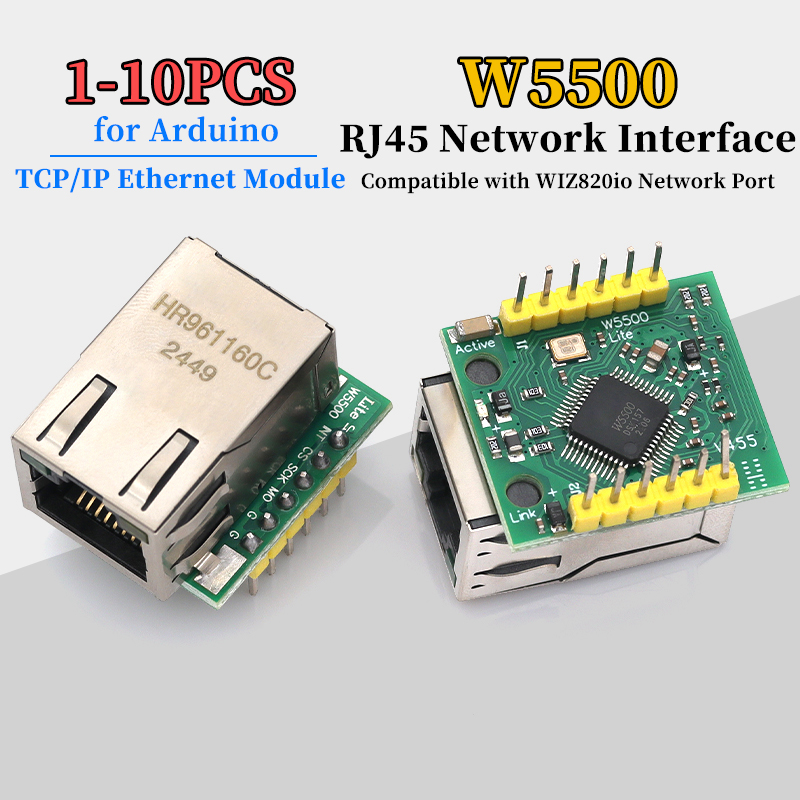 1/5/10 szt. Moduł W5500 TCP/IP – Ethernet Module W5500 recenzja i cena
