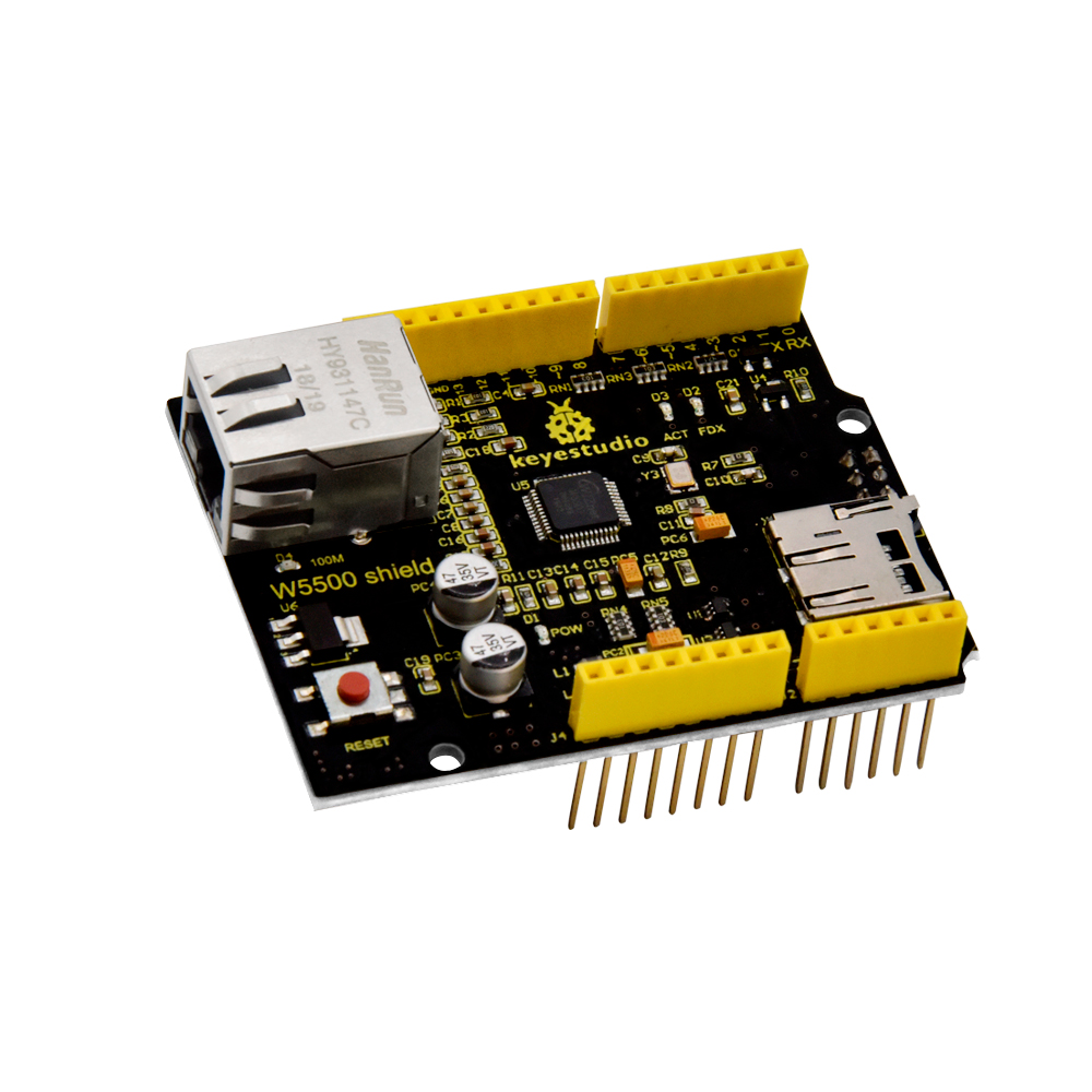 Keyestudio W5500 Ethernet Shie – Ethernet Module W5500 recenzja i cena