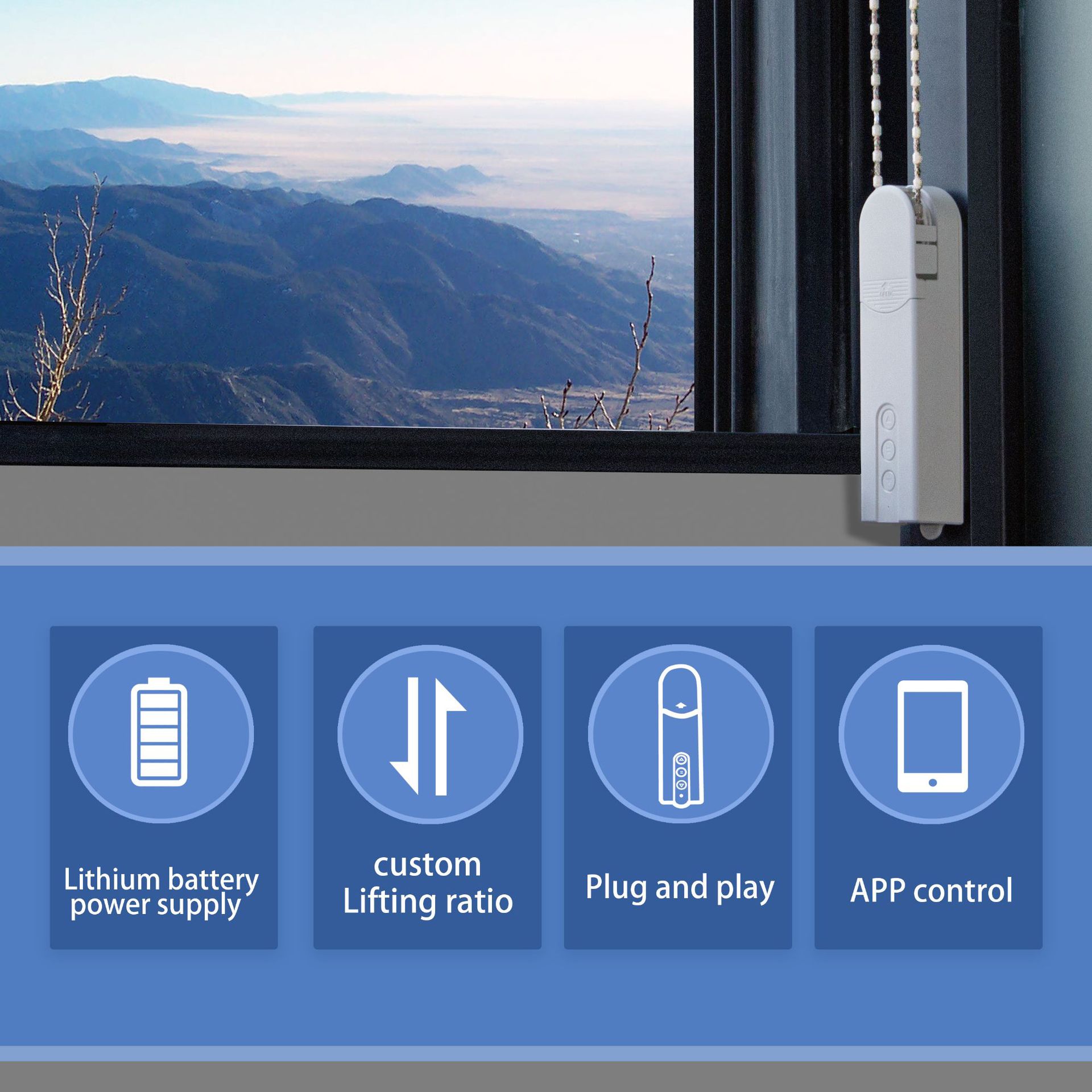 Silnik rolety elektrycznej WiF – Home Automation Technology recenzja i cena