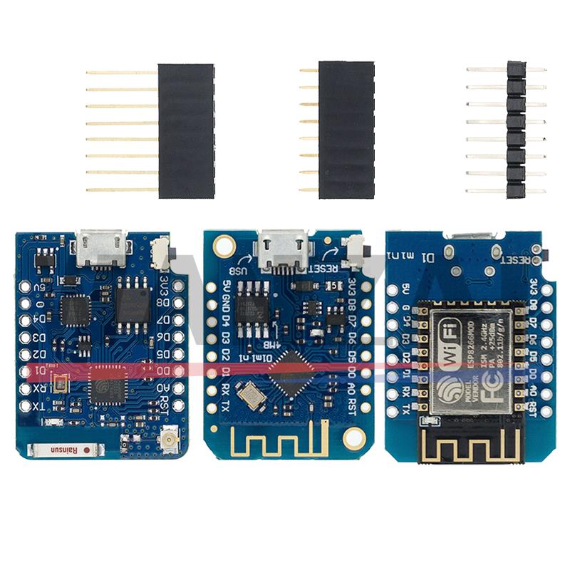 WeMos D1 Mini Pro V3.0.0 bajtó – Esp8266 Nodemcu Board recenzja i cena