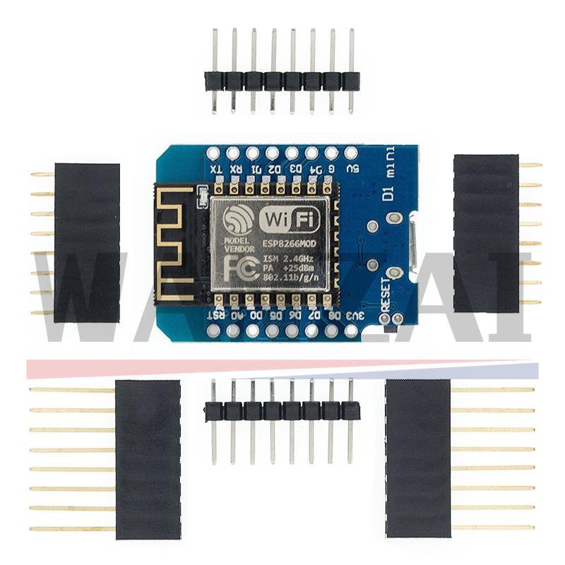 WeMos D1 Mini Pro V3.0.0 bajtó – Esp8266 Nodemcu Board recenzja i cena