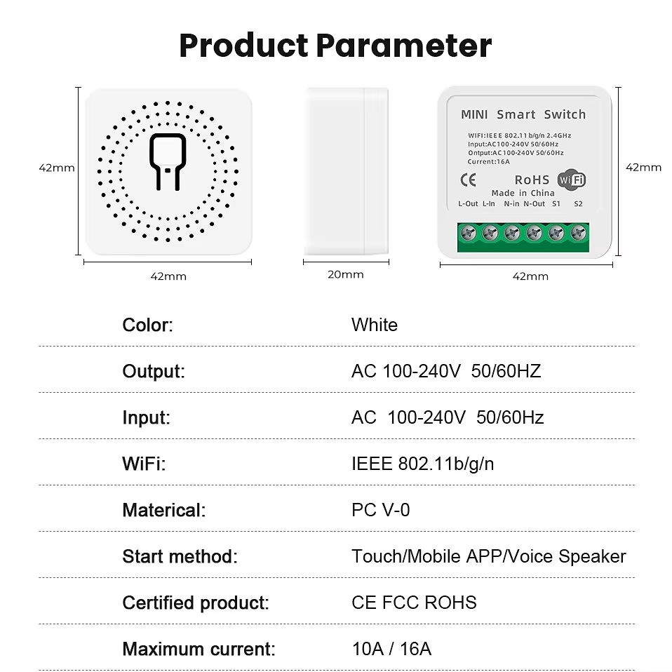 Mini Przełącznik WiFi 16A Apli – Home Automation Technology recenzja i cena