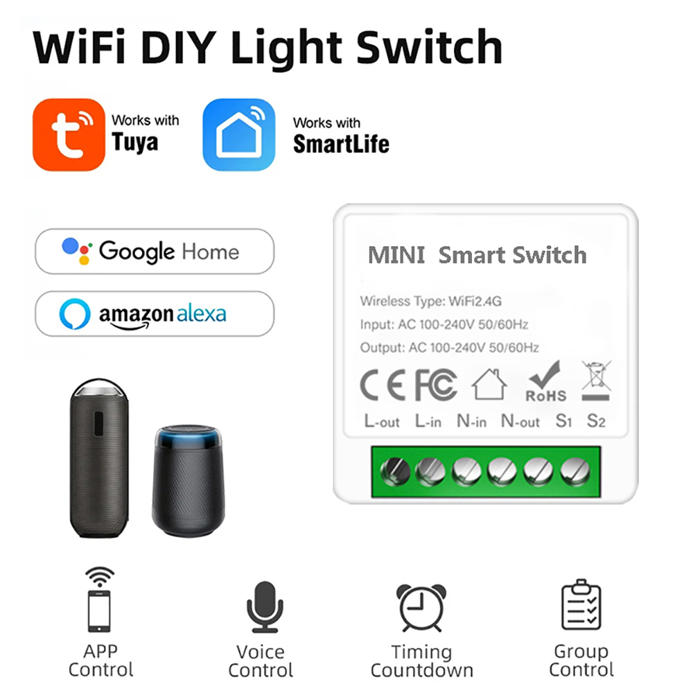 2 Way Control Tuya Mini 16A Wi – Smart Home Automation Diy recenzja i cena