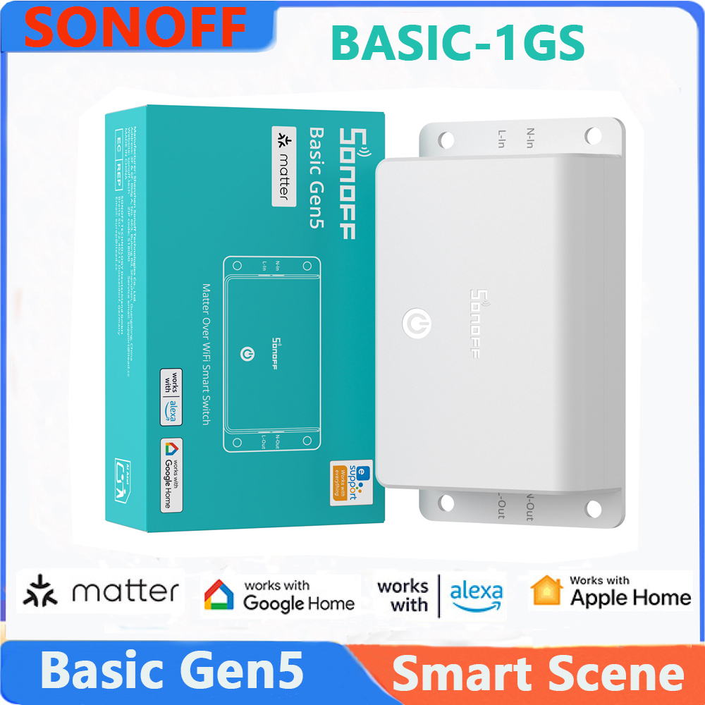 SONOFF Basic Gen5 (BASIC-1GS)  – Sonoff Basic Switch recenzja i cena