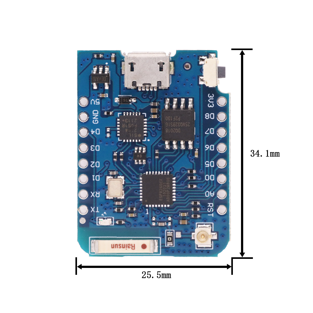 WeMos D1 Mini Pro V3.0 NodeMcu – Esp8266 Nodemcu Board recenzja i cena