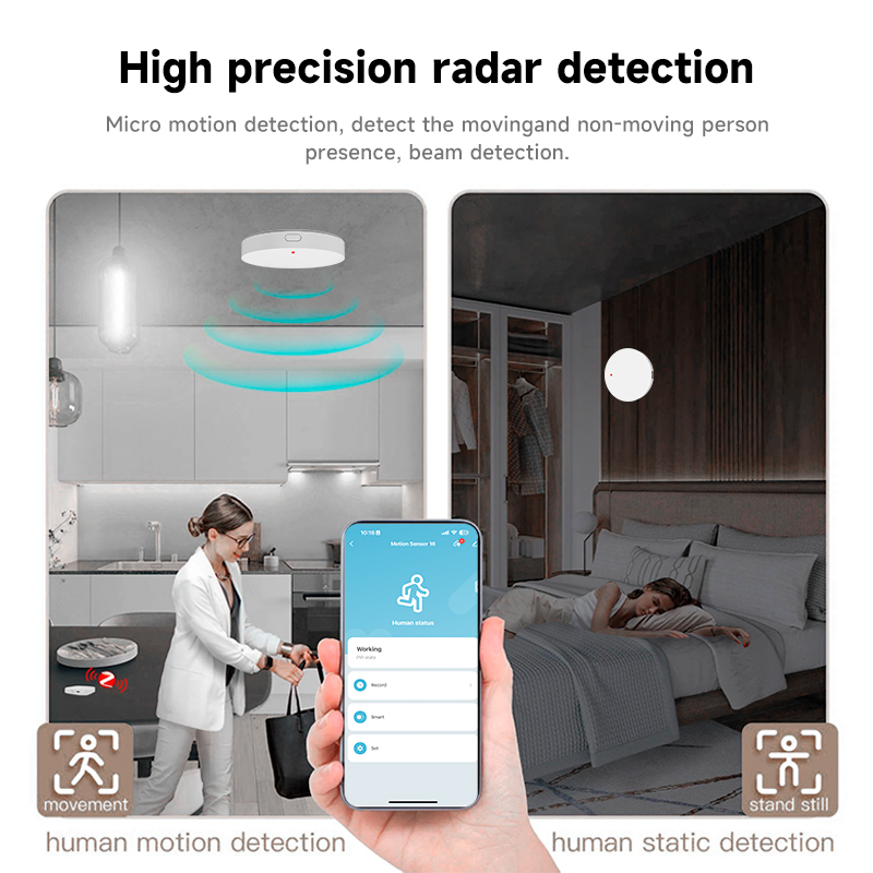 Czujnik obecności człowieka Tu – Home Automation Technology recenzja i cena