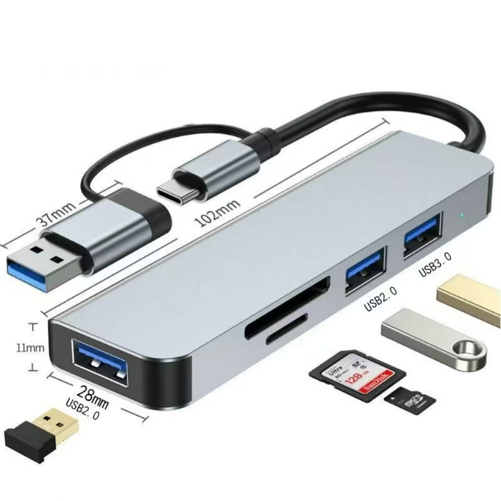 Hub USB-C Rozdzielacz USB 8 w  – Home Assistant Sd recenzja i cena