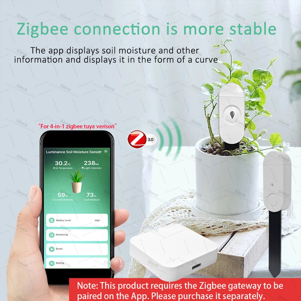 Czujnik wilgotności gleby Zigb – Home Automation Technology recenzja i cena