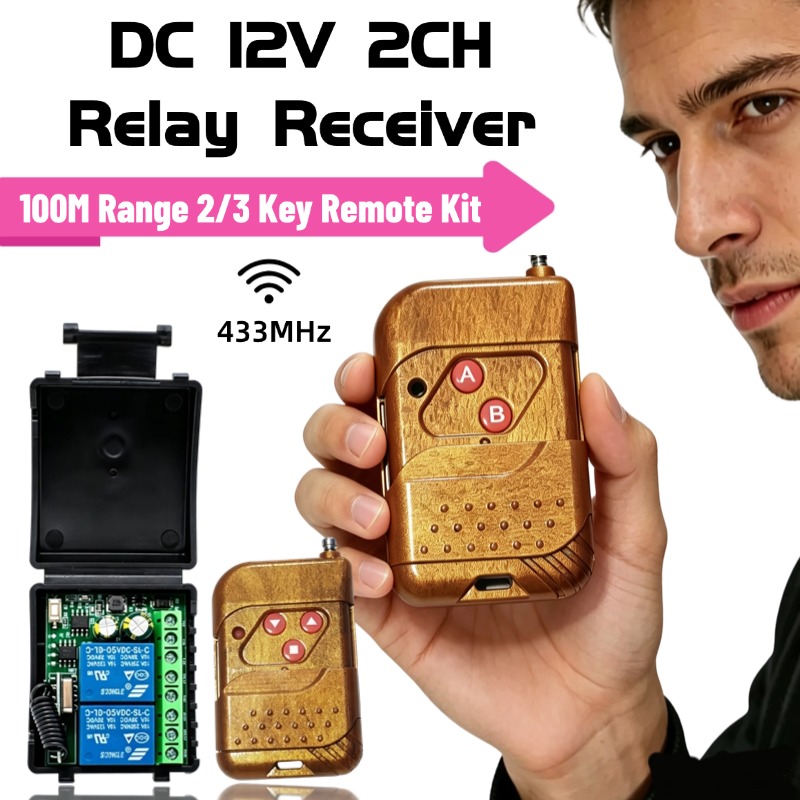 Moduł przekaźnikowy 433.92Mhz  – 433Mhz Receiver Module recenzja i cena
