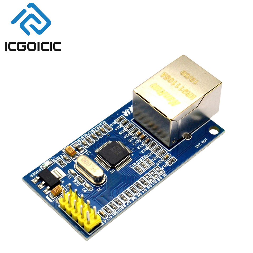 Moduł Ethernet W5500 – TCP/IP  – Ethernet Module W5500 recenzja i cena
