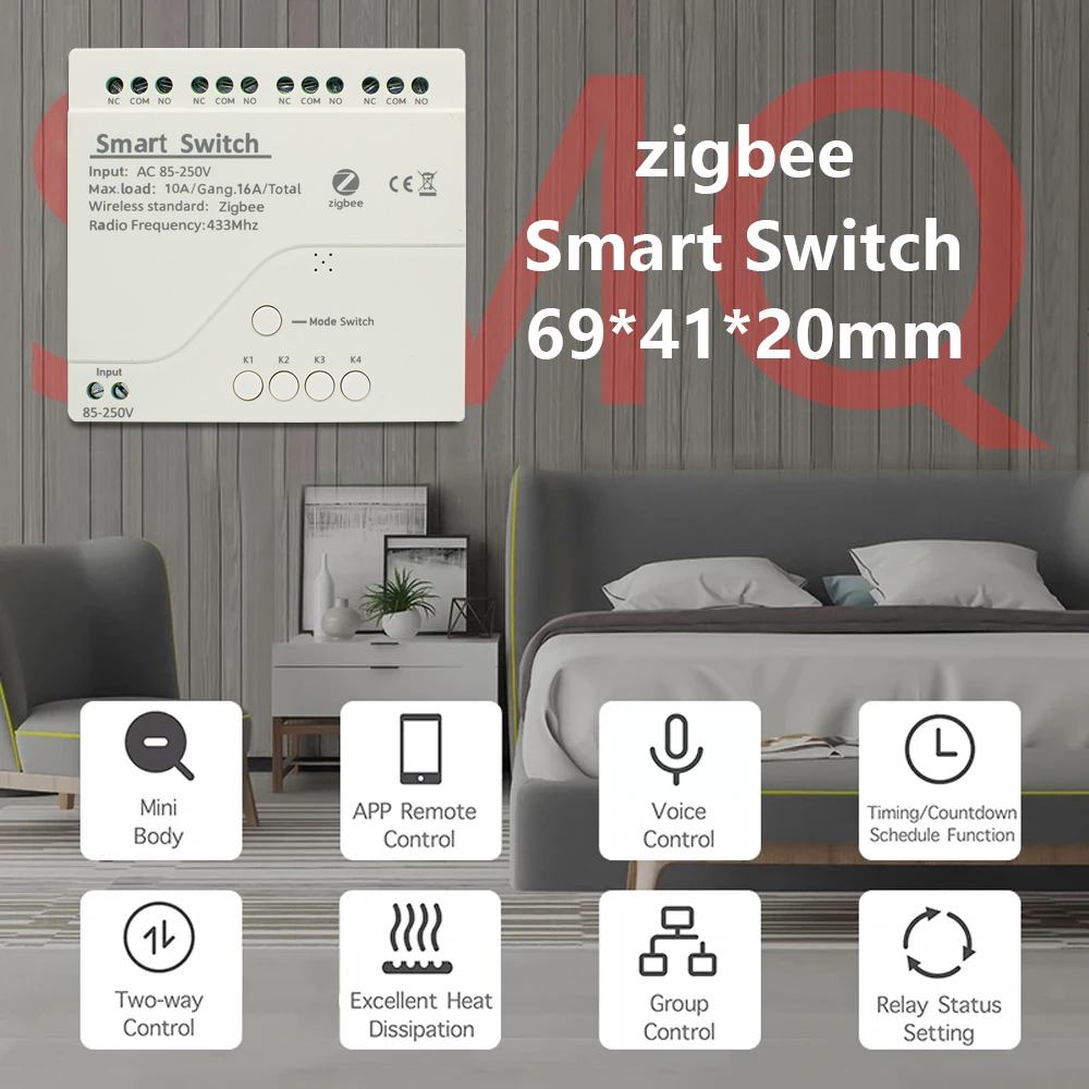 Moduł przekaźnika Zigbee Smart – Home Automation Technology recenzja i cena