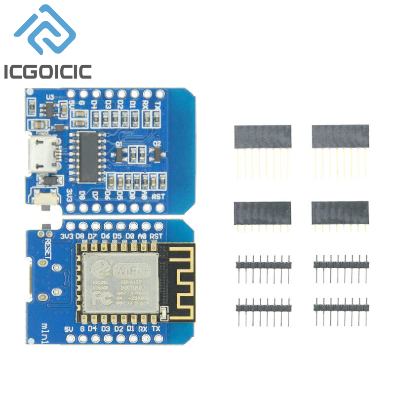 D1 Mini-Mini NodeMcu 4M bajtów – Esp8266 Nodemcu Board recenzja i cena
