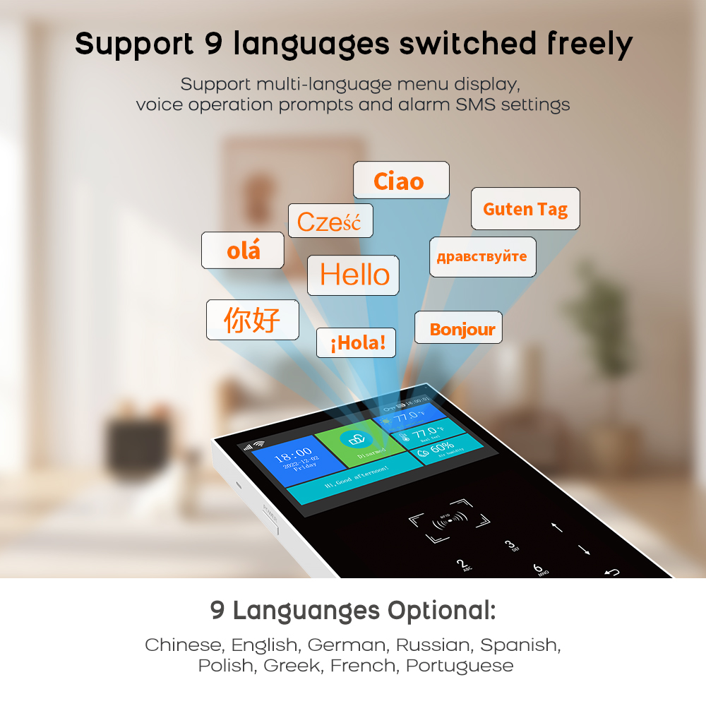 System alarmowy 4G GSM WiFi ws – Smart Home Automation Diy recenzja i cena
