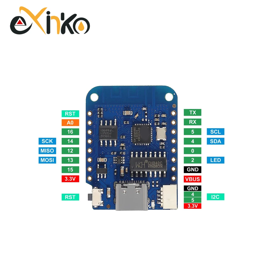 1/5/10 sztuk WeMos D1 Mini ESP – Esp8266 Nodemcu Board recenzja i cena